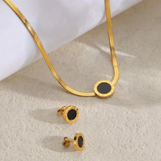 Pendant Necklace&Earrings Set