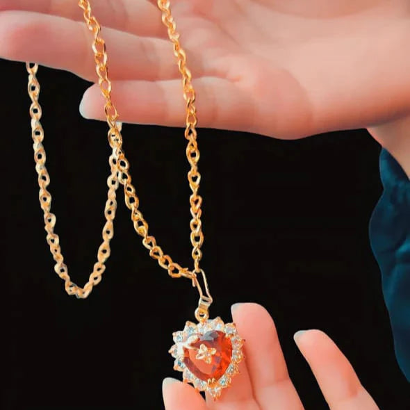 Heart Shape Pendant For Girls