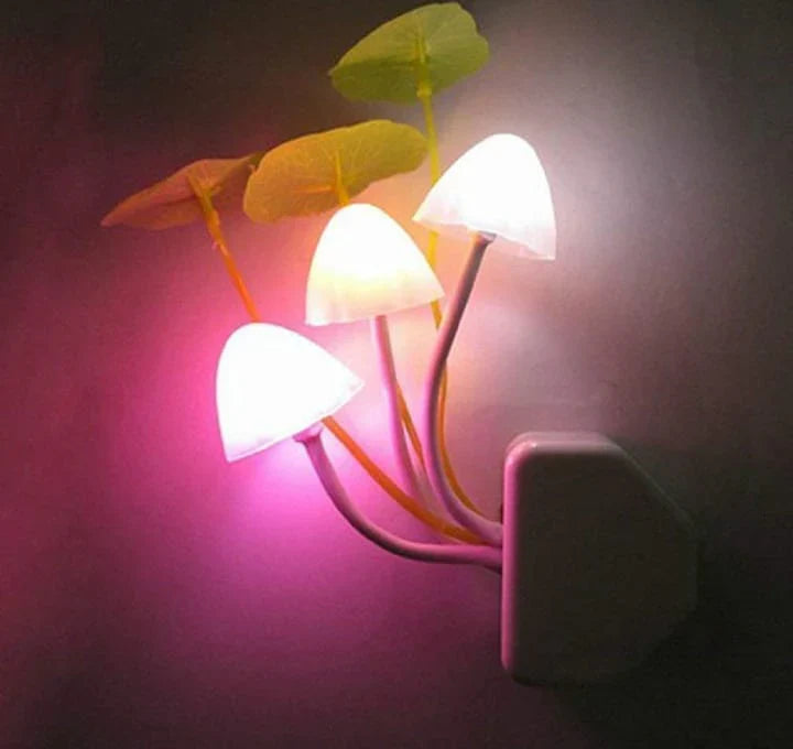 Mushroom Night LED Lamp Pack of 2