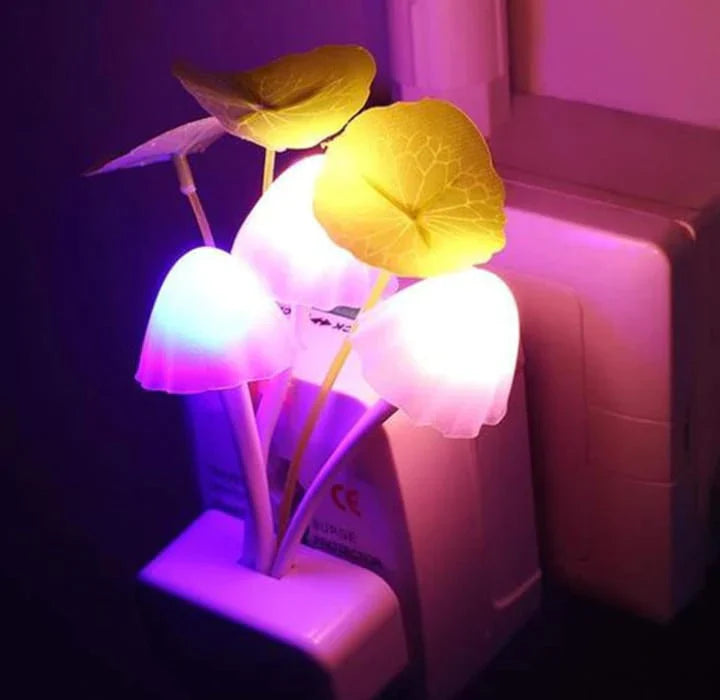Mushroom Night LED Lamp Pack of 2