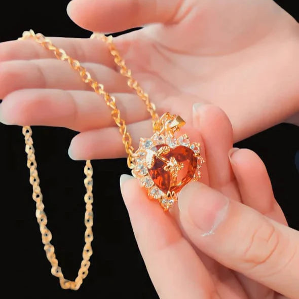 Heart Shape Pendant For Girls